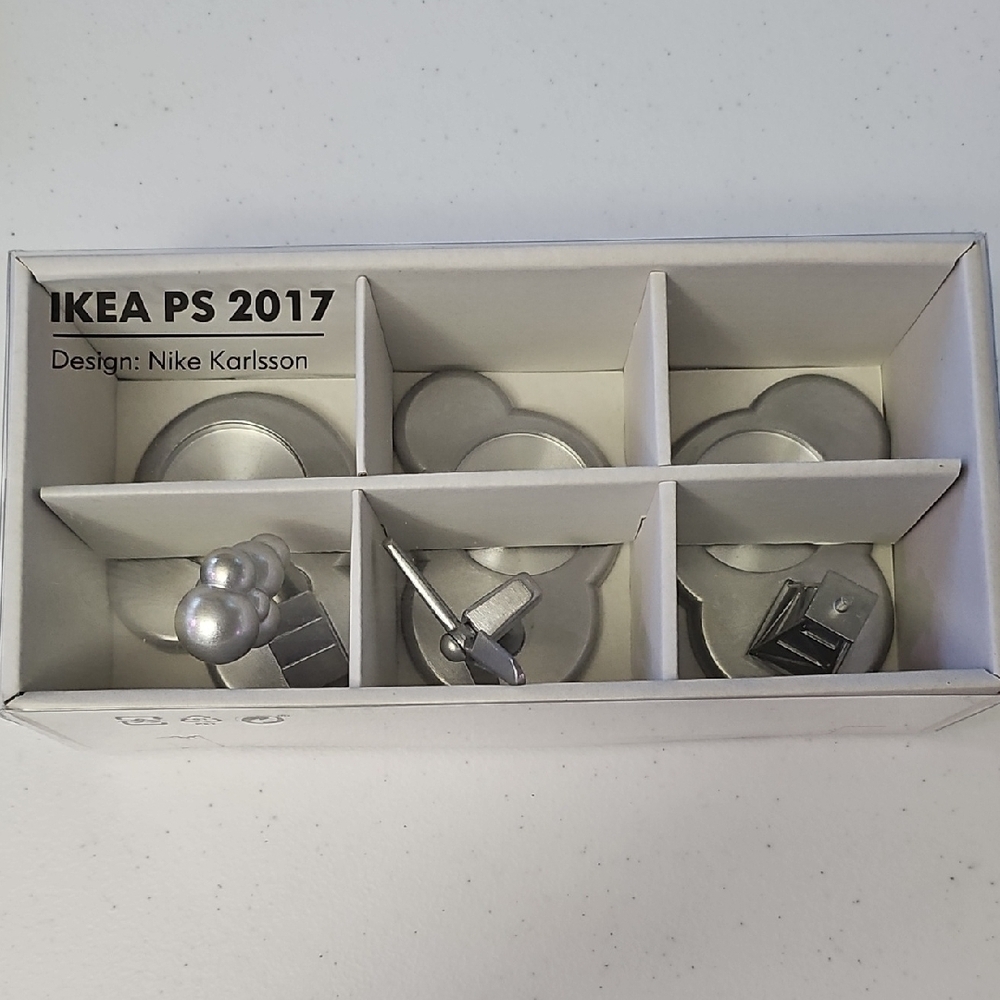 Ikea Silver Tea Light Candle Holders IKEA PS 2017 Design: Nike Karlsson